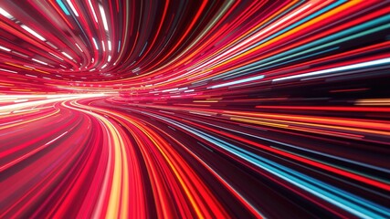 Abstract Speed Lines - Dynamic Background Art