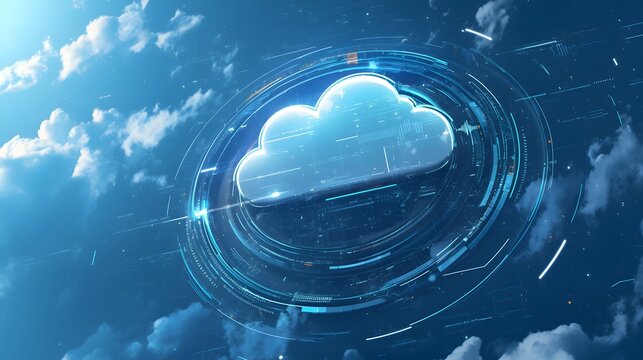 Representation of cloud computing and its benefits