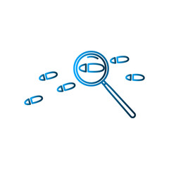 Cop icon illustration vector design template