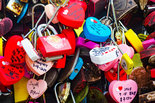 A love lock is a lock of a loved one that is placed on a bridge, fence, gate, monument and similar public places to symbolize their love