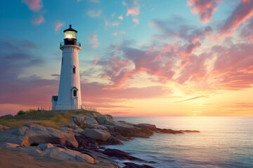 Fototapeta premium Sea Landscape Meditation Serene Tranquil Peaceful Outdoors Nature