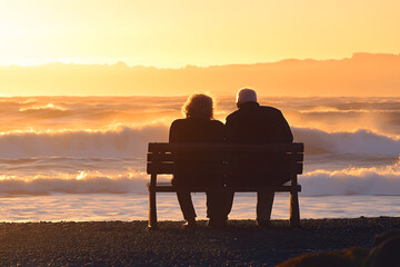 Obraz premium Waves of Contentment