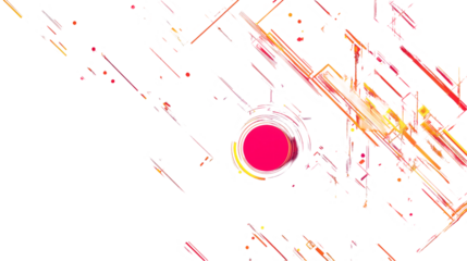 Digital tech design with abstract network elements, perfect for science and innovation themes 