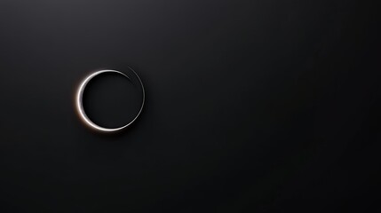 A mesmerizing solar eclipse, where celestial and astrological forces align as the moon casts its shadow, offering a rare and spiritual cosmic event