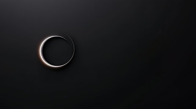 A mesmerizing solar eclipse, where celestial and astrological forces align as the moon casts its shadow, offering a rare and spiritual cosmic event