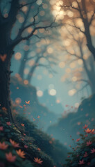 Lofi blur background