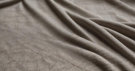 Obraz premium Textured fabric with diagonal thread intricacies, interwoven, details, fine