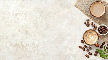 Cozy kitchen coffee moments