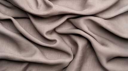 Fototapeta premium Textile flow study studio fabric grey close-up