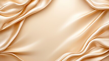 Fototapeta premium Silky fabric flow studio textile calm close-up