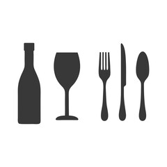 Minimalist Kitchen Tools Pack Vector.