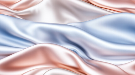 Obraz premium Seamless Elegant Silk Fabric Texture in Soft Pastel Colors - Perfect for Backgrounds, Textiles, Fashion, and Graphic Design Projects.