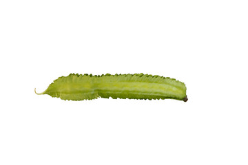 winged bean on white background , isolated clipping path , winged bean 