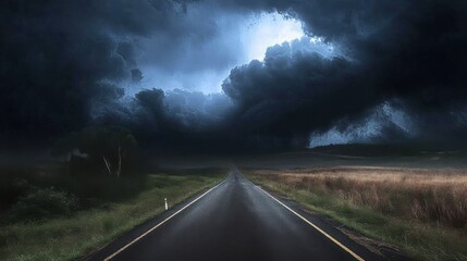the road to storm