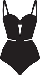 Bodysuit Silhouette Vector