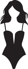 Bodysuit Silhouette Vector