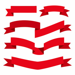 Red ribbons 