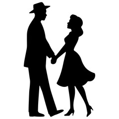 Couples icon vector illustration.