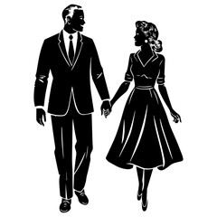 Couples vector icon.