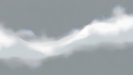 Obraz premium Muted Gray Swirl Abstract Cloud Graphic Background Digital Texture