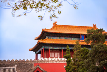 Chinsese traditional architecture and landmark
