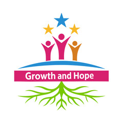 Obraz premium team logo