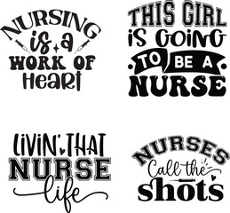 Nurse T shirt Design Template, Nurse Design