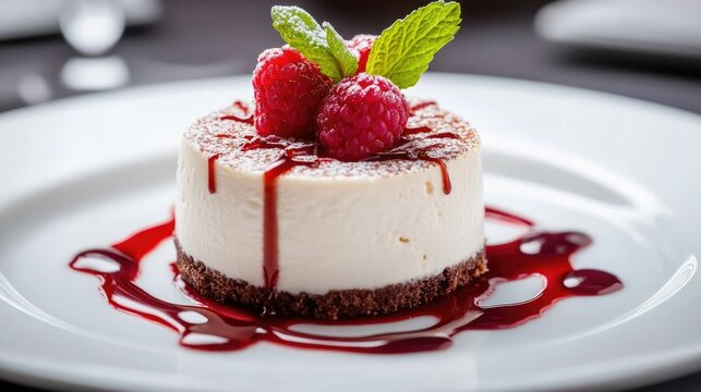 A futuristic electric delivery vehicle with a sleek,