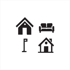 house icon set