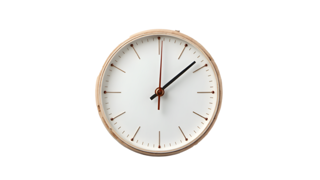 Vector image of analog clock face. High-quality clock design for digital use. White background removed for better visibility. Perfect for graphic design projects.