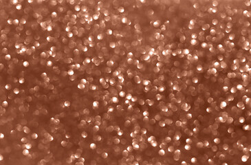 Mocha brown sequins background. Perfect texture for your design. Demonstrating color of 2025 year