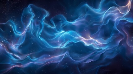 Space nebula galaxy cosmic abstract background universe stars light energy astronomy ethereal dreamy