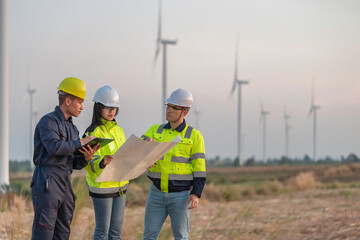 Electrical Engineer at Wind Farm,Advancing Energy Sustainability,Generating Clean Power from Wind for a Sustainable Future,Renewable energy solution for climate change