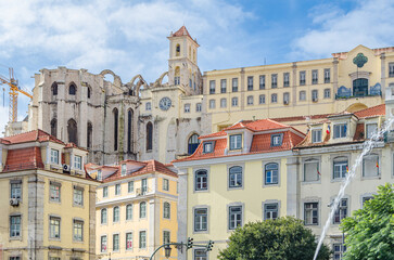 Obraz premium Architecture in Lisbon, Portugal