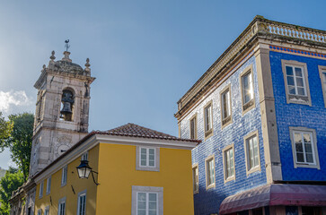 Architecture in the town of Sintra, Portugal