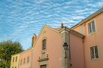 Architecture in the town of Sintra, Portugal