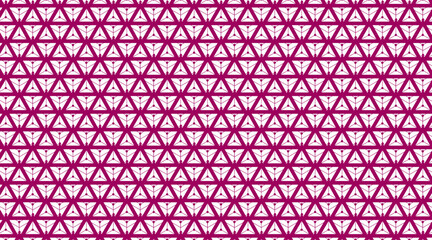 Fototapeta premium Triangle shape vector pattern background | Seamless pattern with geometric shape with white, red colour | Modern pattern design for banner, web, cultural, corporate, luxury uses
