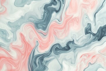 Obraz premium Beautiful abstract marbled design with soft pastel colors and swirling patterns