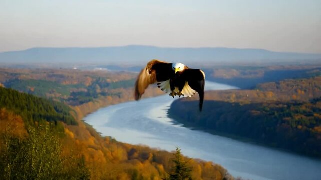 white tailed eagle in hungary