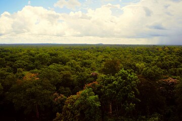 Obraz premium View from Prasat Prang of Koh Ker in Preah Vihear, Cambodia