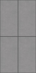 Gray Concrete Texture Wall Tiles In Uniform Pattern Displaying Minimalistic Design. Seamless Patterns