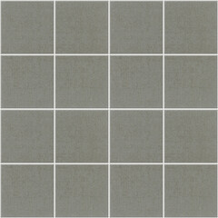 Grid Patterned Flooring with Gray Detailed Square Tiles for Interior or Exterior Design. Seamless Pattern.