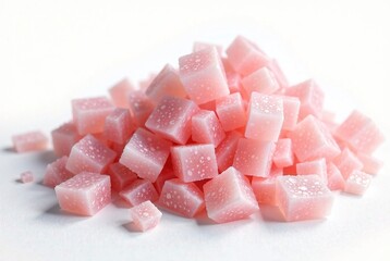 Pink Himalayan Salt Crystal Closeup, High Definition