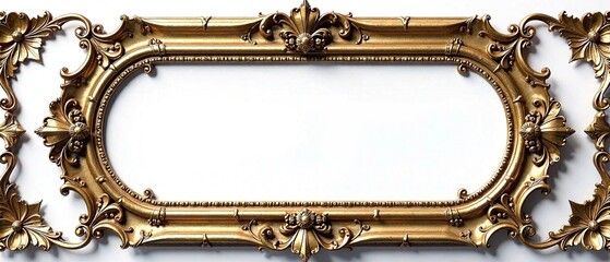 Ornate Antique Frame - Vivid Colors, Sharp Details