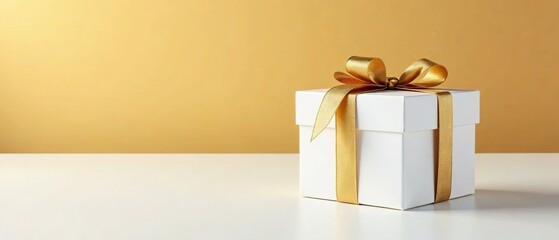 Golden Gift Box - Luxurious Gift Wrap