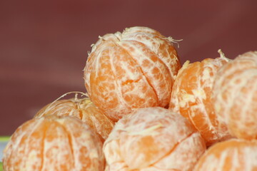Tangerines without peel, Tangerines without skin
