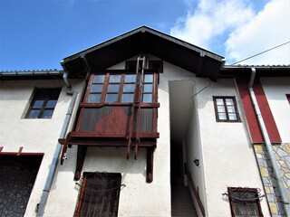 old house in the town