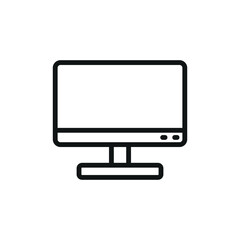 Television icon designed with contemporary appeal, reflecting both modern technology and entertainment culture in a single visual.