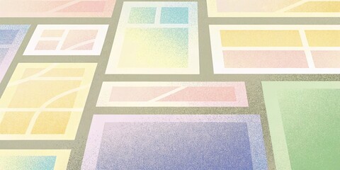 Fototapeta premium textured background with different geometric patterns 