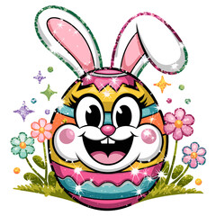 easter clipart, watercolor easter, cute easter, easter png, pink easter clipart, spring watercolor, spring clipart, easter bunny, easter rabbit, easter eggs, easter illustration, gardening clipart, ga